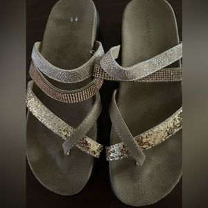 NWT sandals. Size 9W